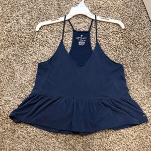 American Eagle Outfitters Navy Blue Tank Top
